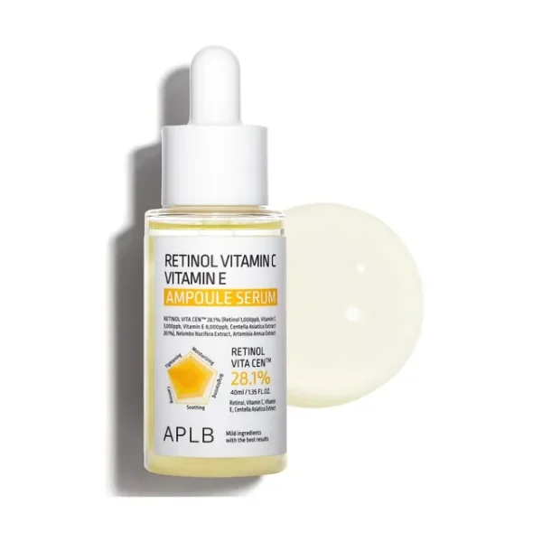 APLB Retinol + Vitamin C & E Ampoule Serum 40ml