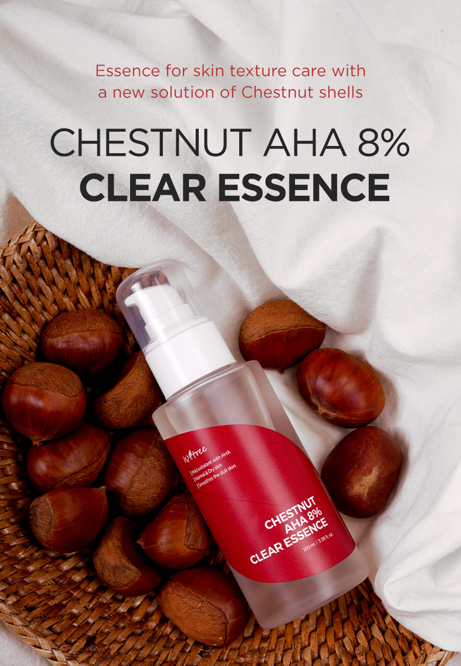 Isntree Chestnut AHA 8% Clear Essence (100 ml)