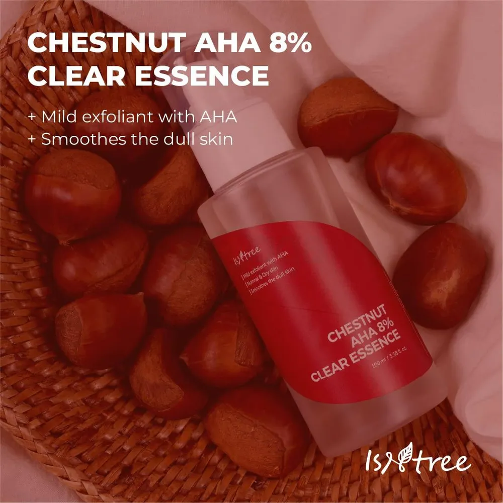 Isntree Chestnut AHA 8% Clear Essence (100 ml)