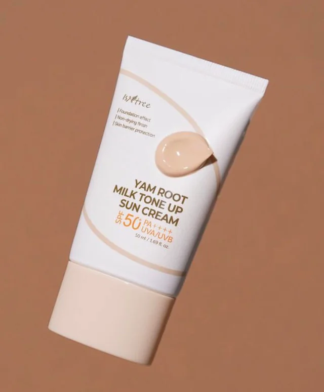 Isntree Yam Root Milk Tone-Up Sun Cream (50 ml)