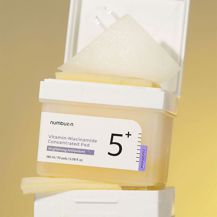 Numbuzin No.5 Vitamin-Niacinamide Concentrated 70 Pads 180ml