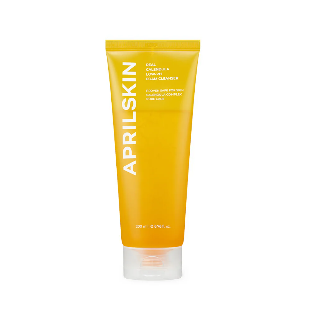 APRILSKIN Real Calendula Low-pH Foam Cleanser – 200 g