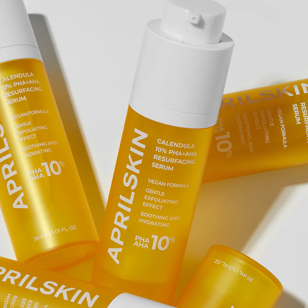 APRILSKIN Calendula 10% PHA + AHA Resurfacing Serum (30 ml)