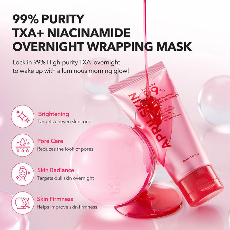APRILSKIN TXA Niacinamide 99 Night Wrapping Mask (80 ml)
