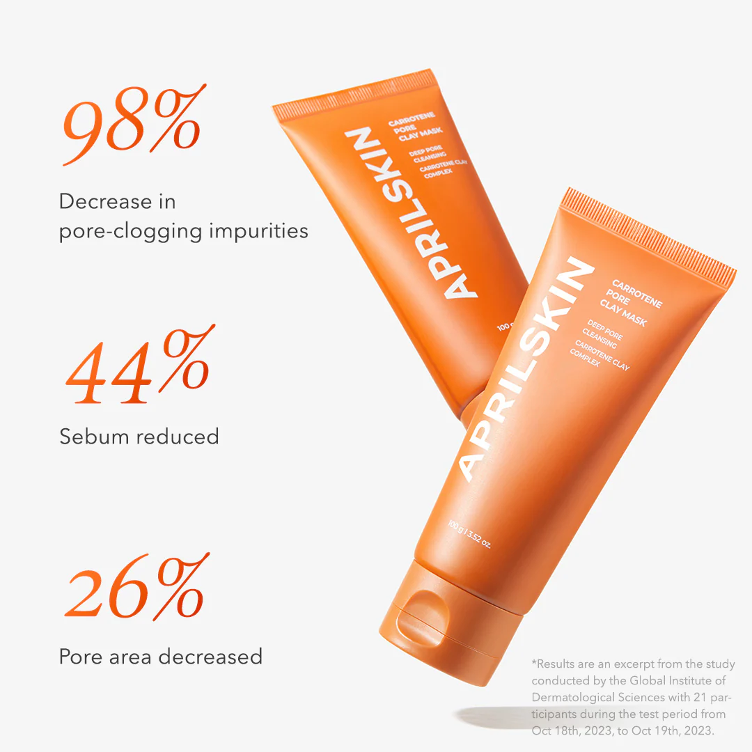 APRILSKIN Carrotene Pore Clay Mask (100 g)