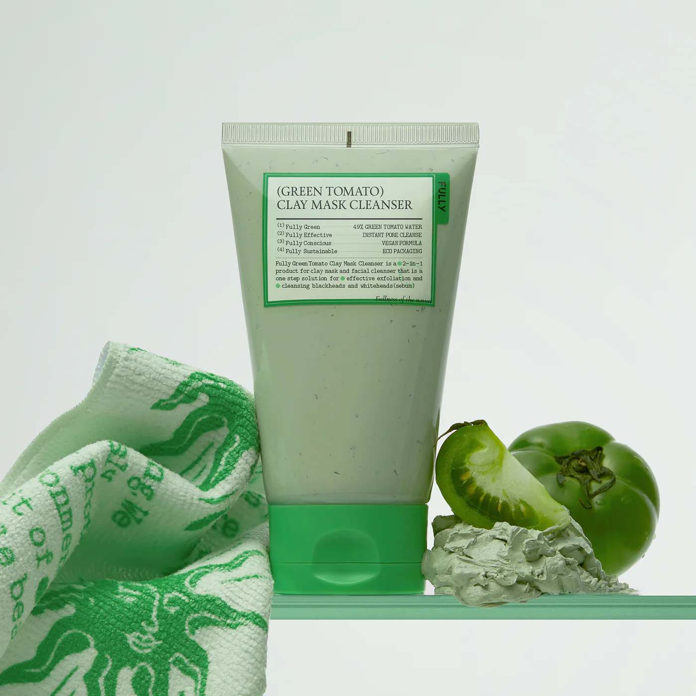 FULLY Green Tomato Clay Pack Cleanser (120 ml)
