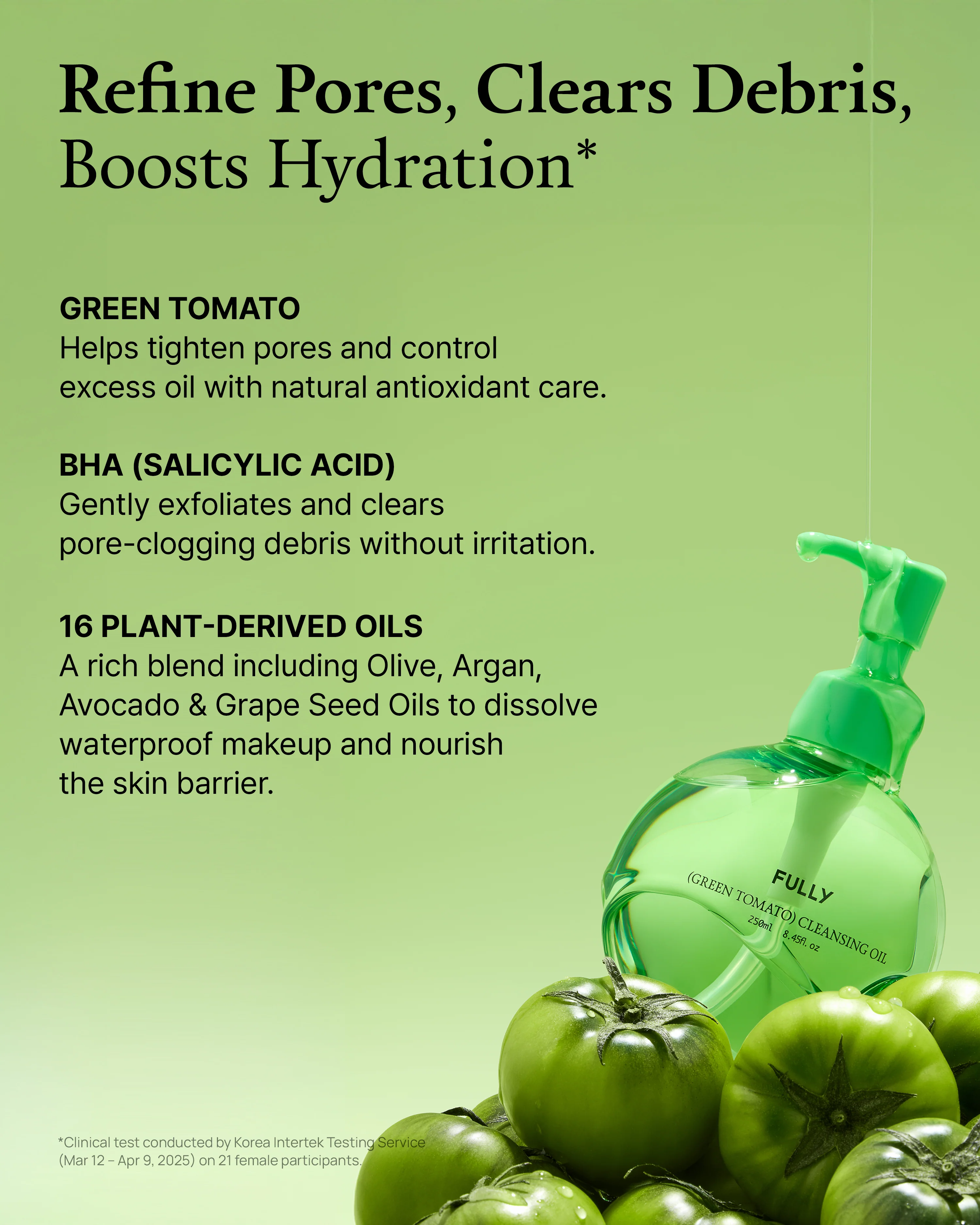 FULLY Green Tomato Cleansing Oil (250 ml)