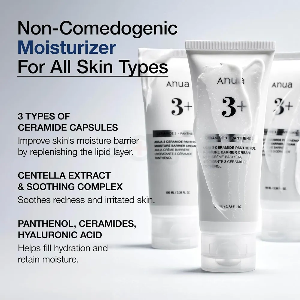 Anua 3 Ceramide Panthenol Moisture Barrier Cream (100ml)