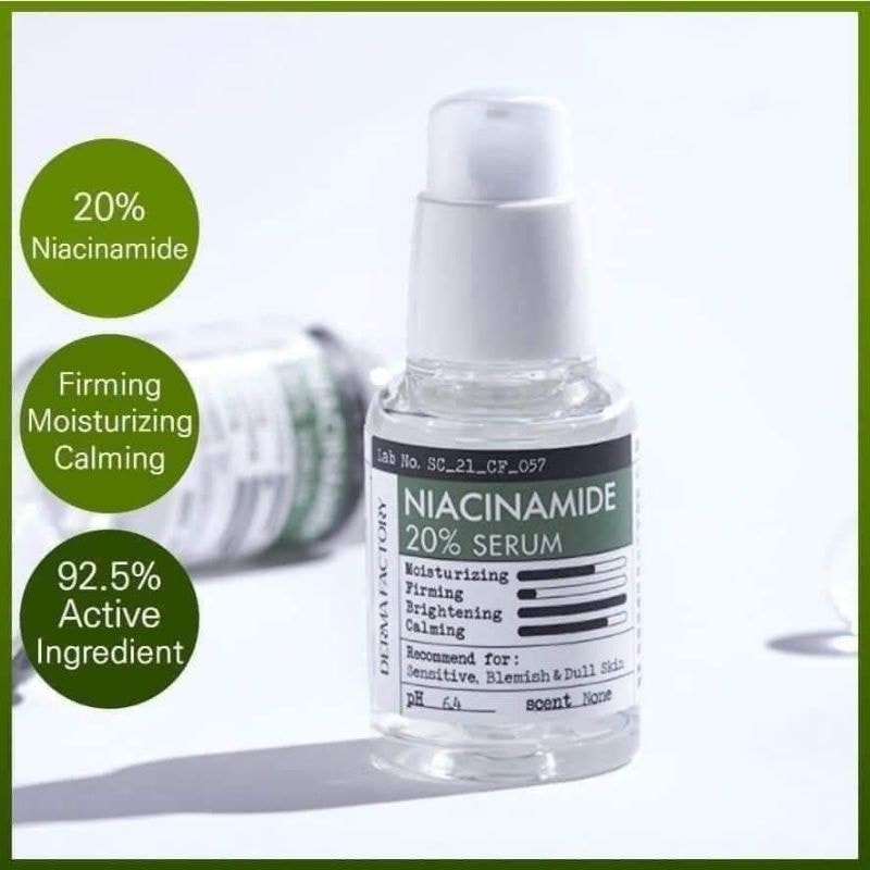 Derma Factory Niacinamide 20% Serum 30ml