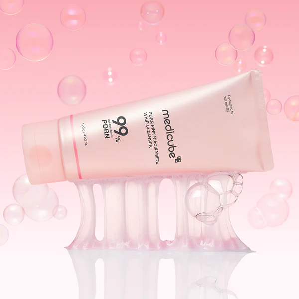 MEDICUBE PDRN Pink Niacinamide Whip Cleanser 120ml