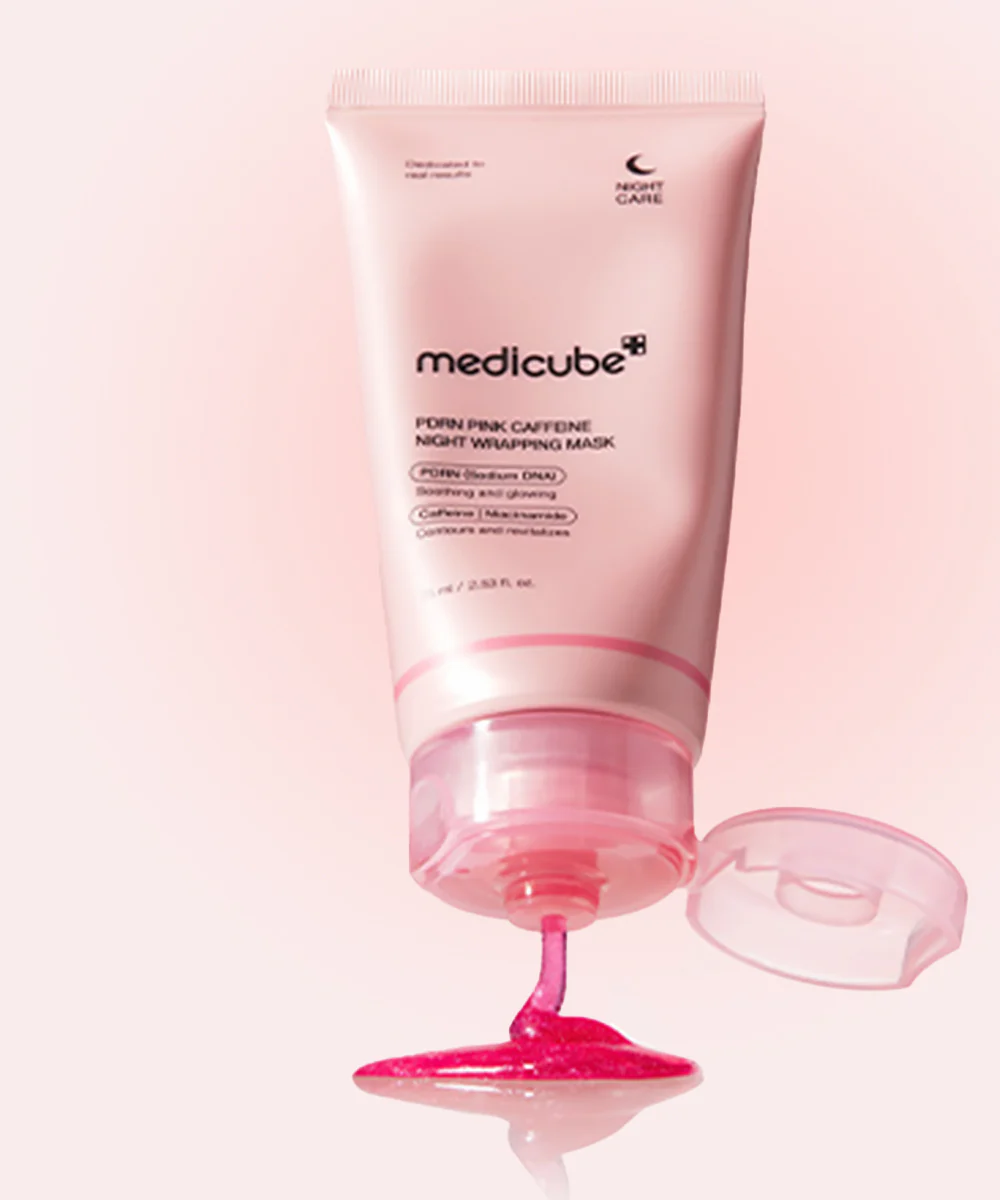 MEDICUBE PDRN Pink Caffeine Night Wrapping Mask 75 ml