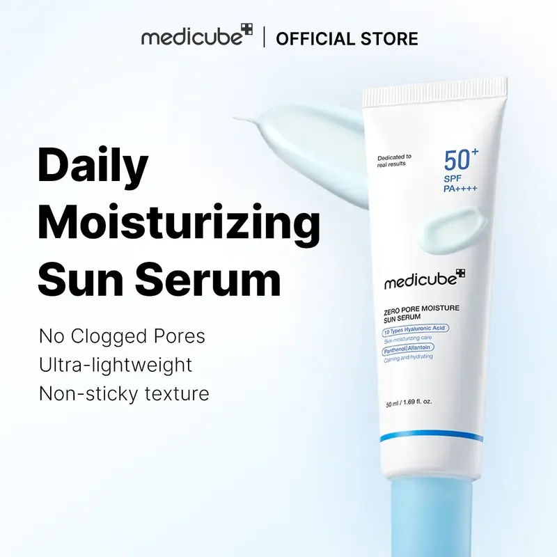 MEDICUBE Zero Pore Moisture Sun Serum SPF50+ PA++++ (50ML)