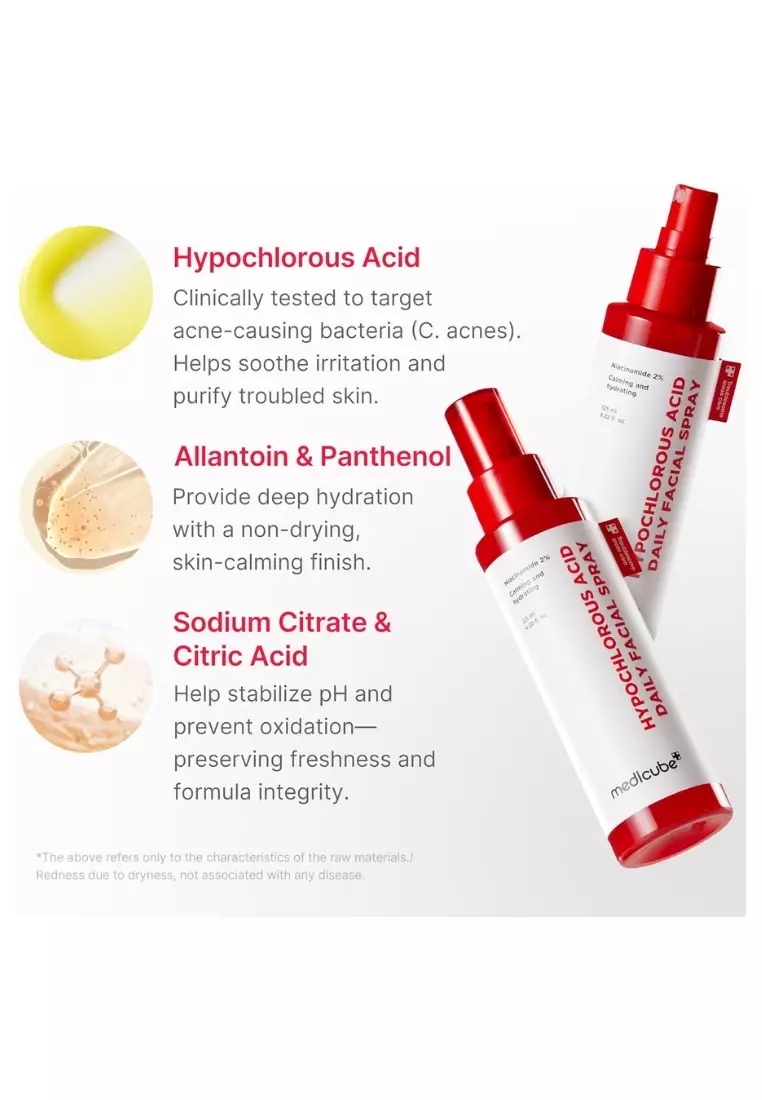 Medicube Hypochlorous Acid Daily Facial Spray 125ml