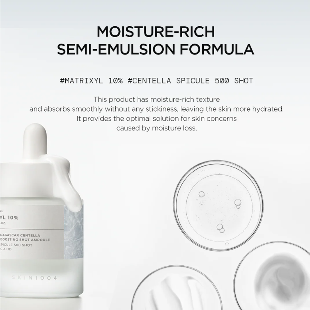  SKIN1004 Madagascar Centella Matrixyl 10 Boosting Shot Ampoule 30ml