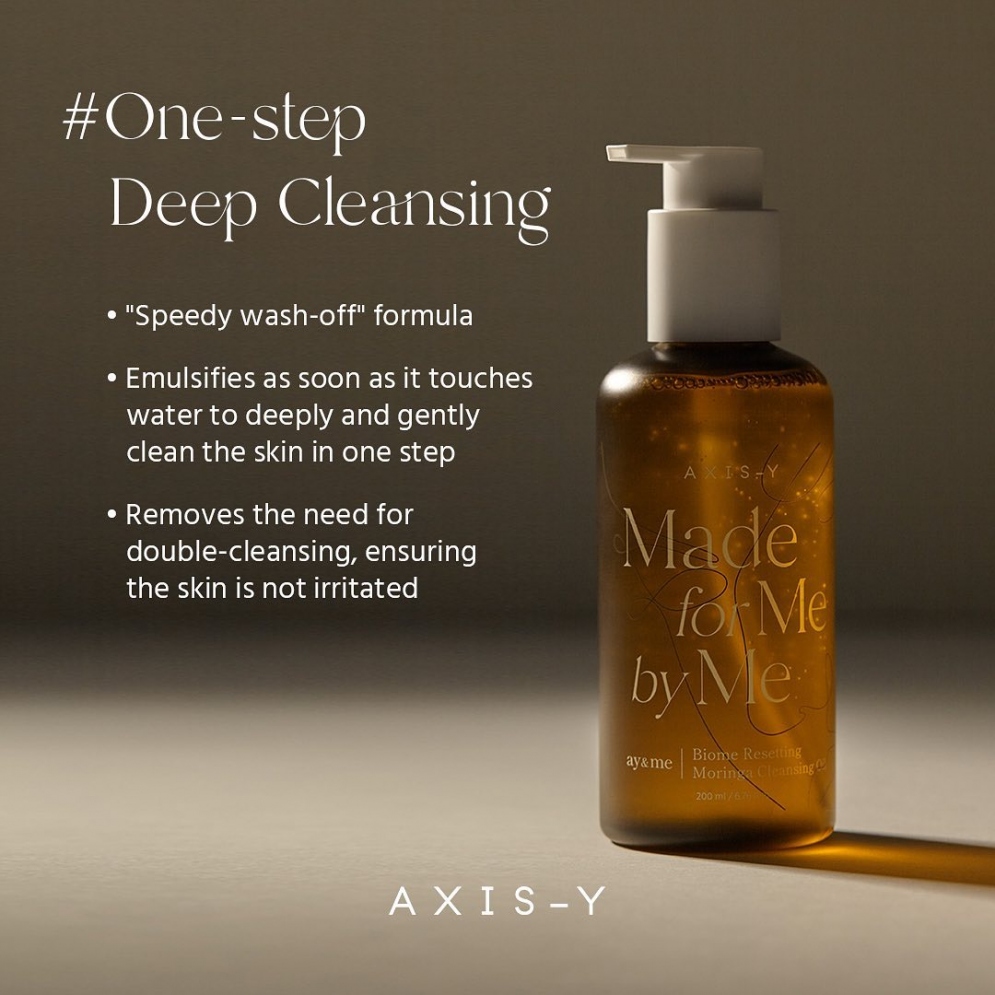  AXIS-Y Biome Resetting Moringa Cleansing Oil (200ml)