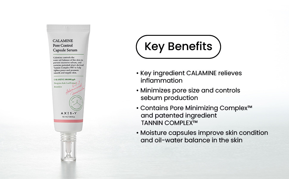AXIS-Y Calamine Pore Control Capsule Serum 50ml