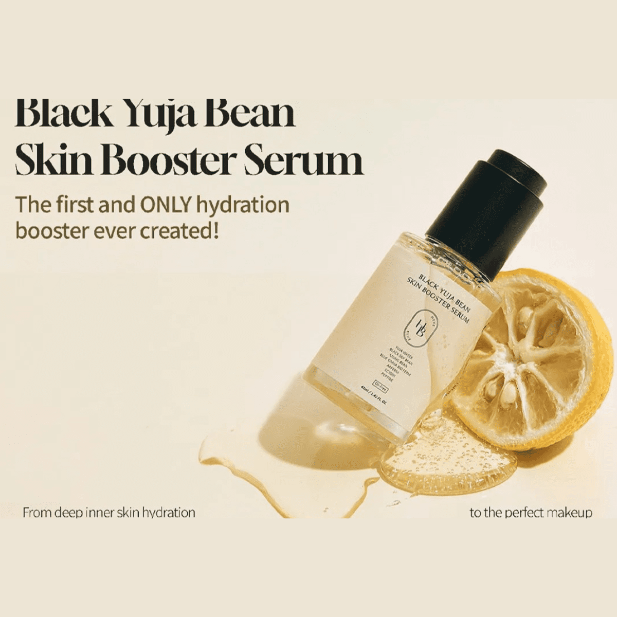 Heveblue Black Yuja Bean Skin Booster Serum 42ml