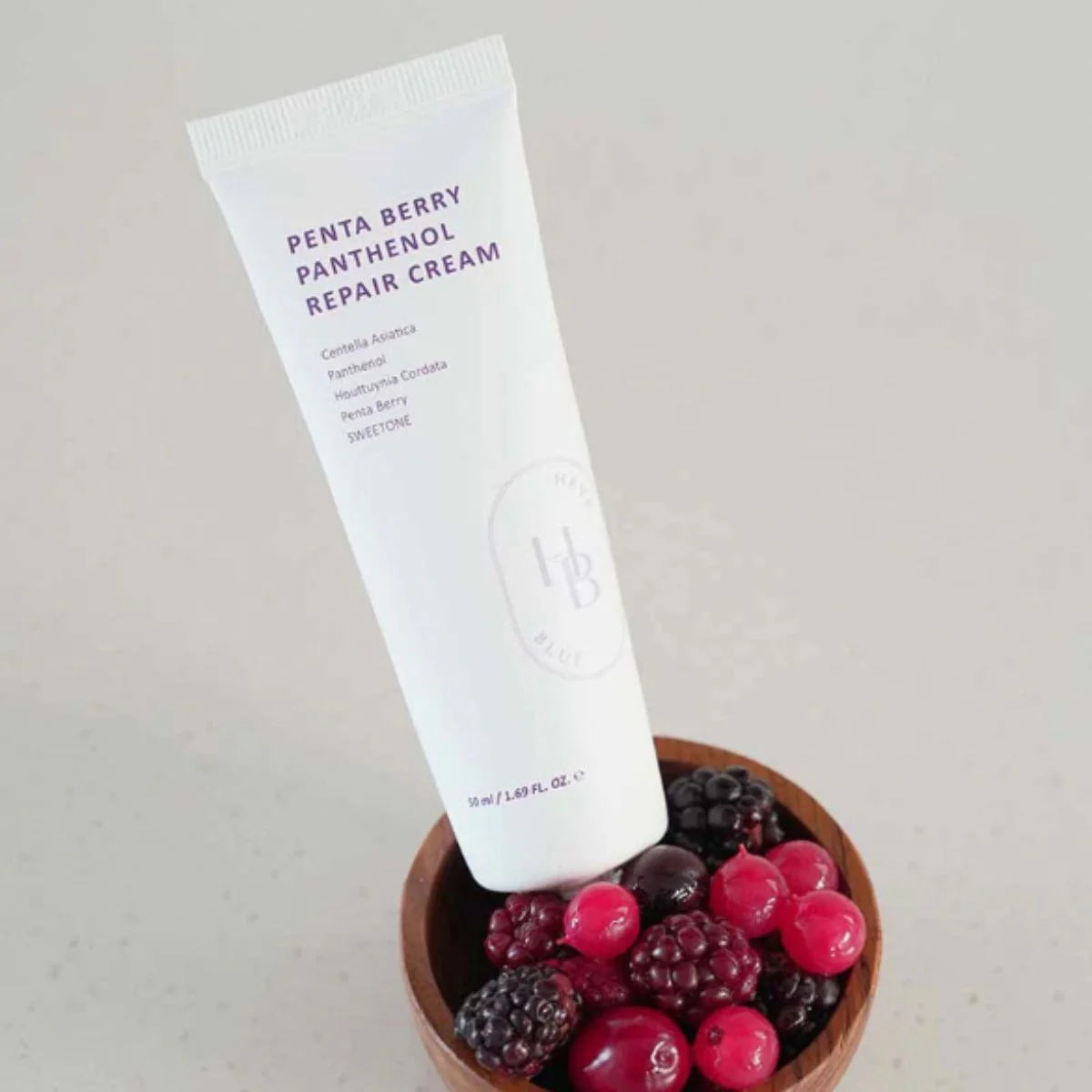Heveblue Pentaberry Panthenol Repair Cream (50ml)