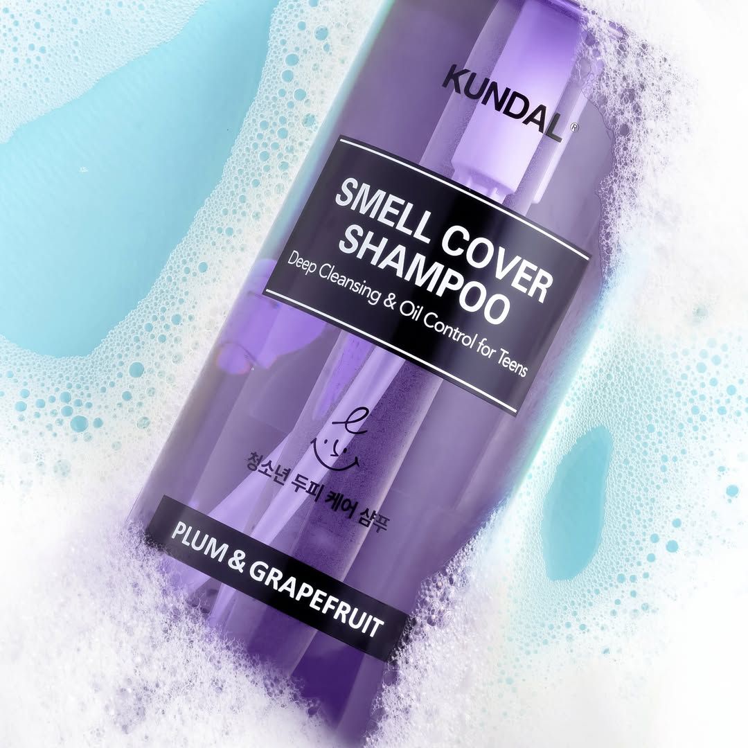 Kundal Smell Cover Teens Shampoo Plum & Grapefruit 400ml