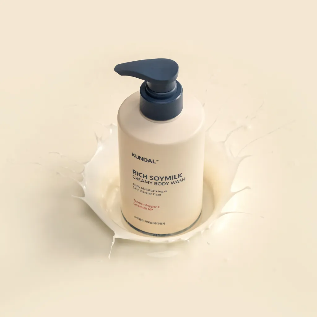 Kundal rich soymilk creamy body wash 500ml