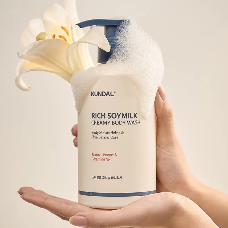 Kundal rich soymilk creamy body wash 500ml