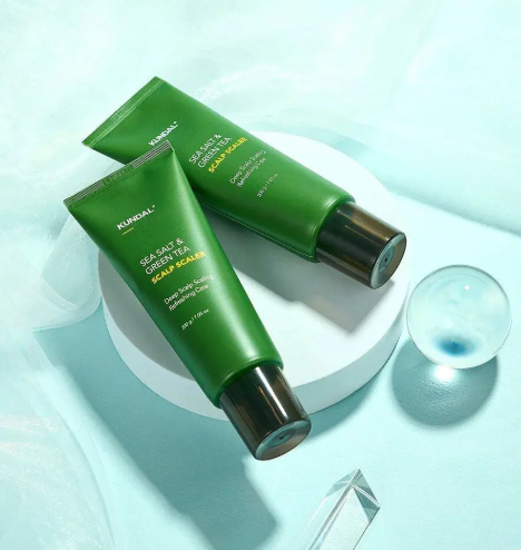 Kundal sea salt & green tea scalp scaler 200ml