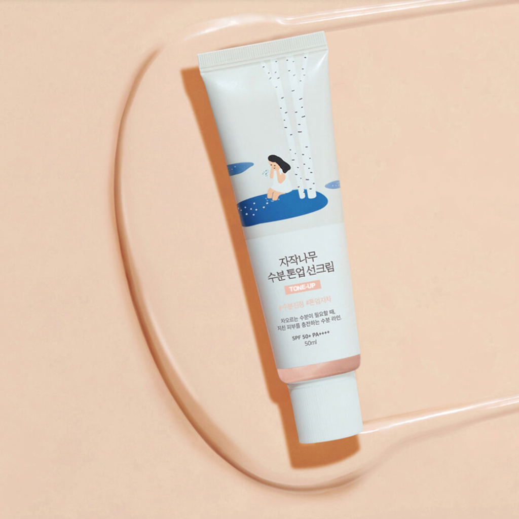 Round Lab Birch Juice Moisturizing Tone-Up Sunscreen SPF-50+++ - 50ml