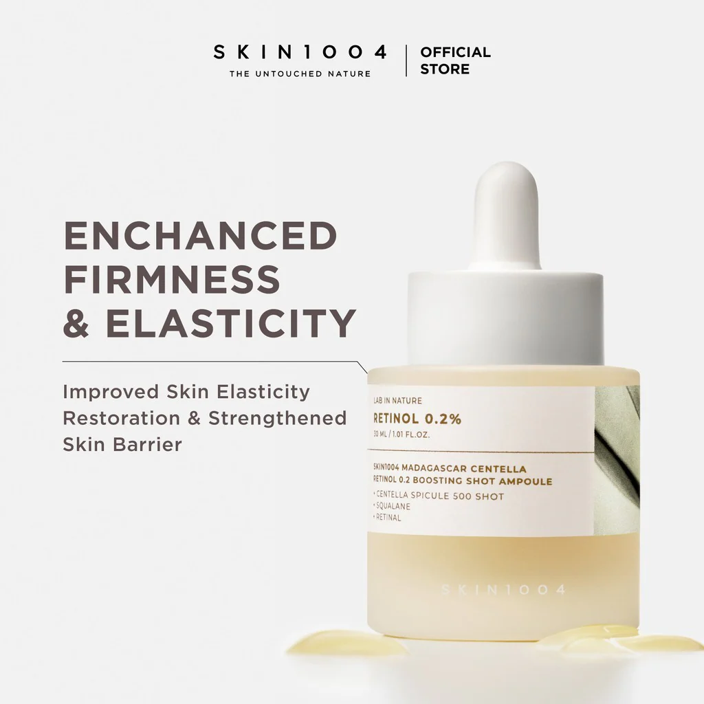 SKIN1004 Madagascar Centella Retinol 0.2 Boosting Shot Ampoule- 30ml