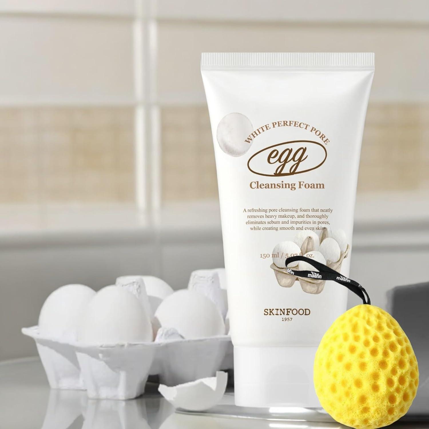 SKINFOOD Egg White Perfect Pore Cleansing Foam 150ml