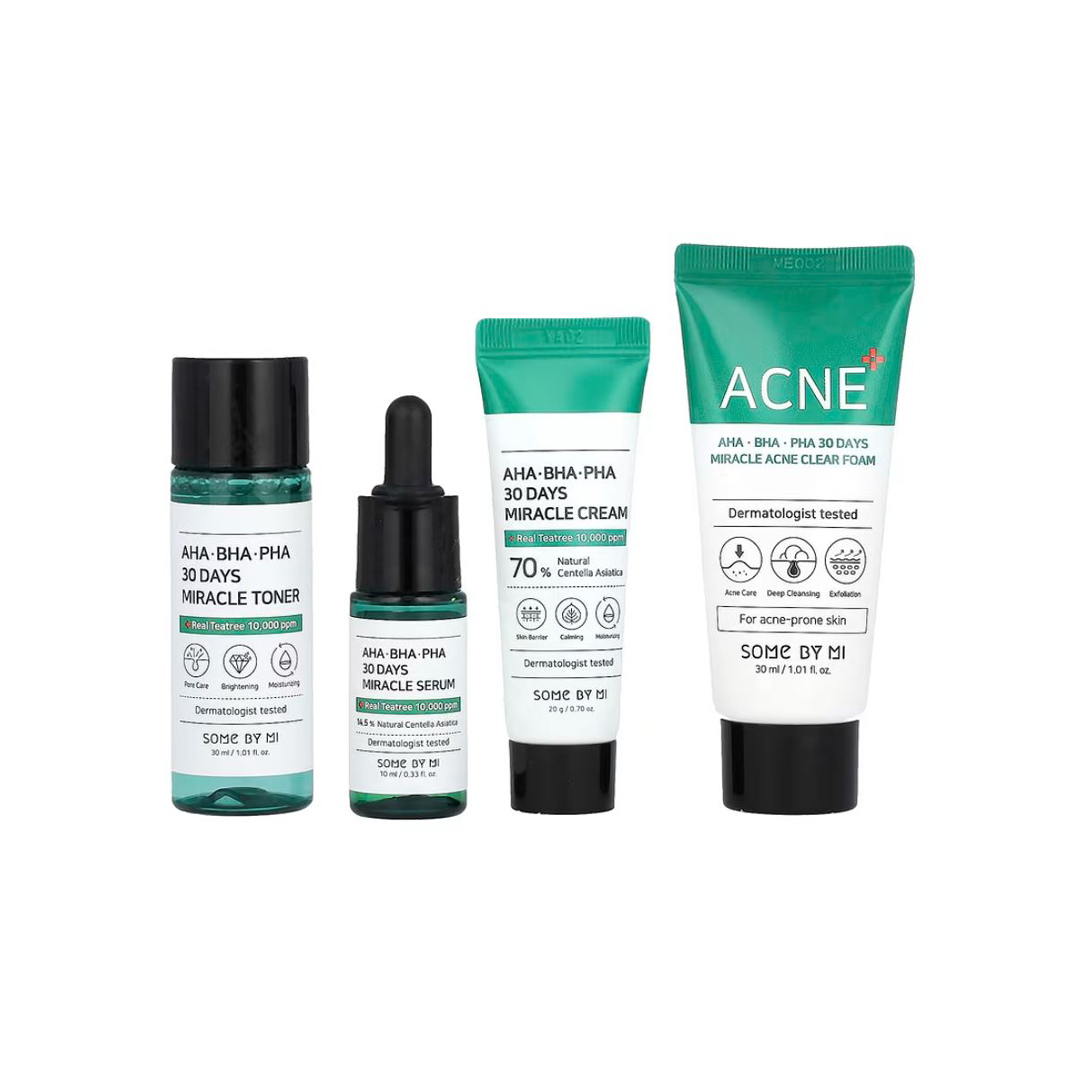 SOME BY MI AHA BHA PHA 30 Days Miracle AC SOS Kit Set