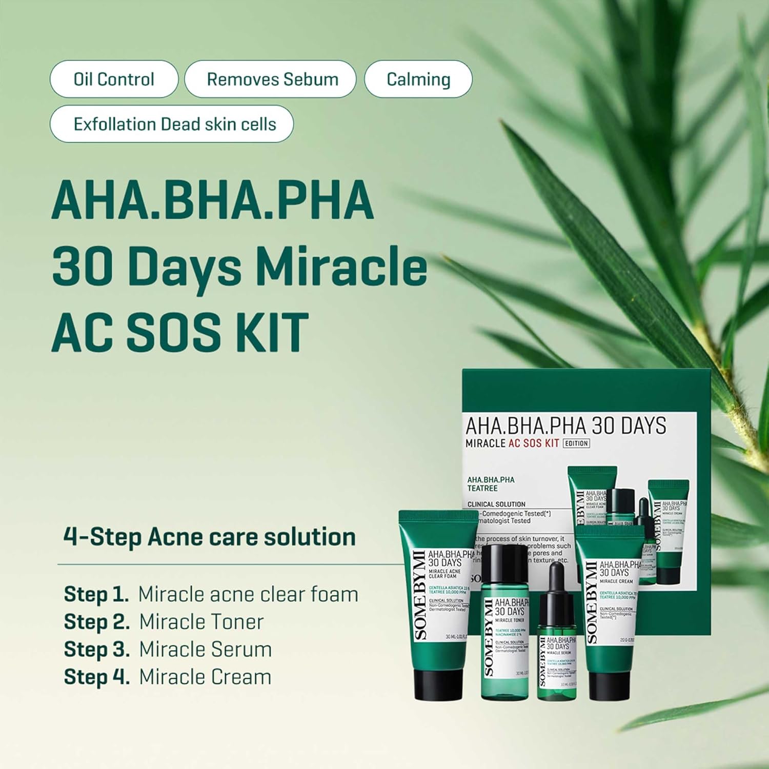 SOME BY MI AHA BHA PHA 30 Days Miracle AC SOS Kit Set