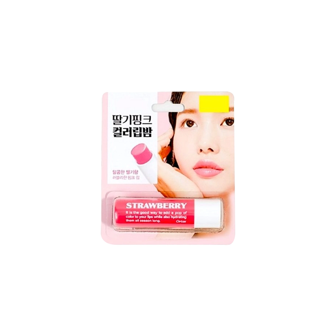 Oriox Colour Lip Balm Strawberry 4.8g
