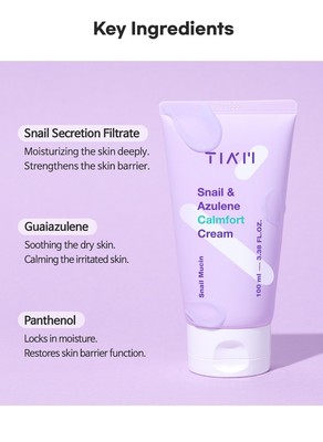 Tiam Snail & Azulene Clamfort Cream 100ml