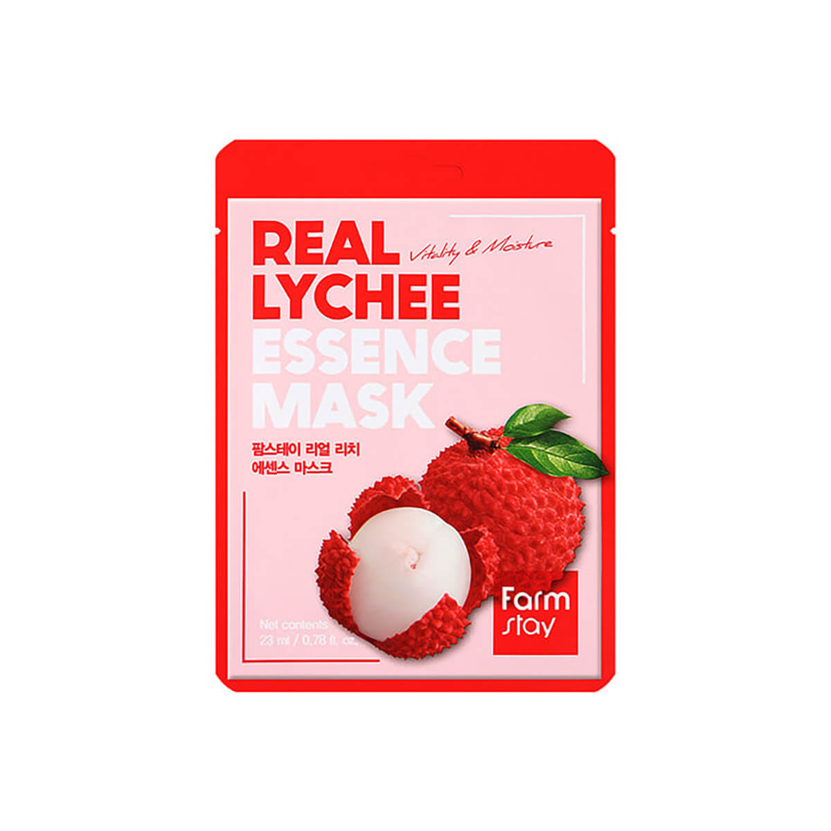 Farm Stay Real Lychee Essence Mask 23ml