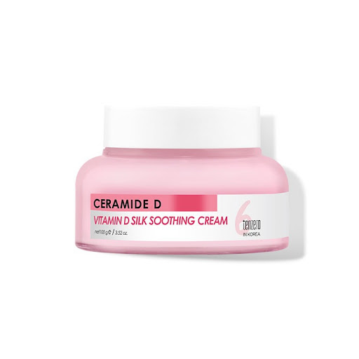 Tenzero Ceramide D Vitamin D Silk Soothing Cream 100g