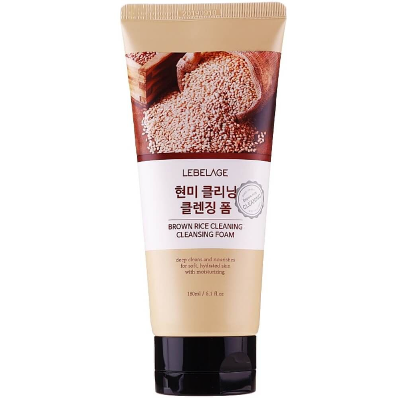 LEBELAGE Brown Rice Cleaning Cleansing Foam 180ml