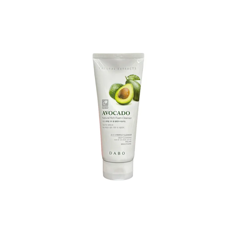 Dabo Natural Rich Foam Cleanser Avocado 180 ml