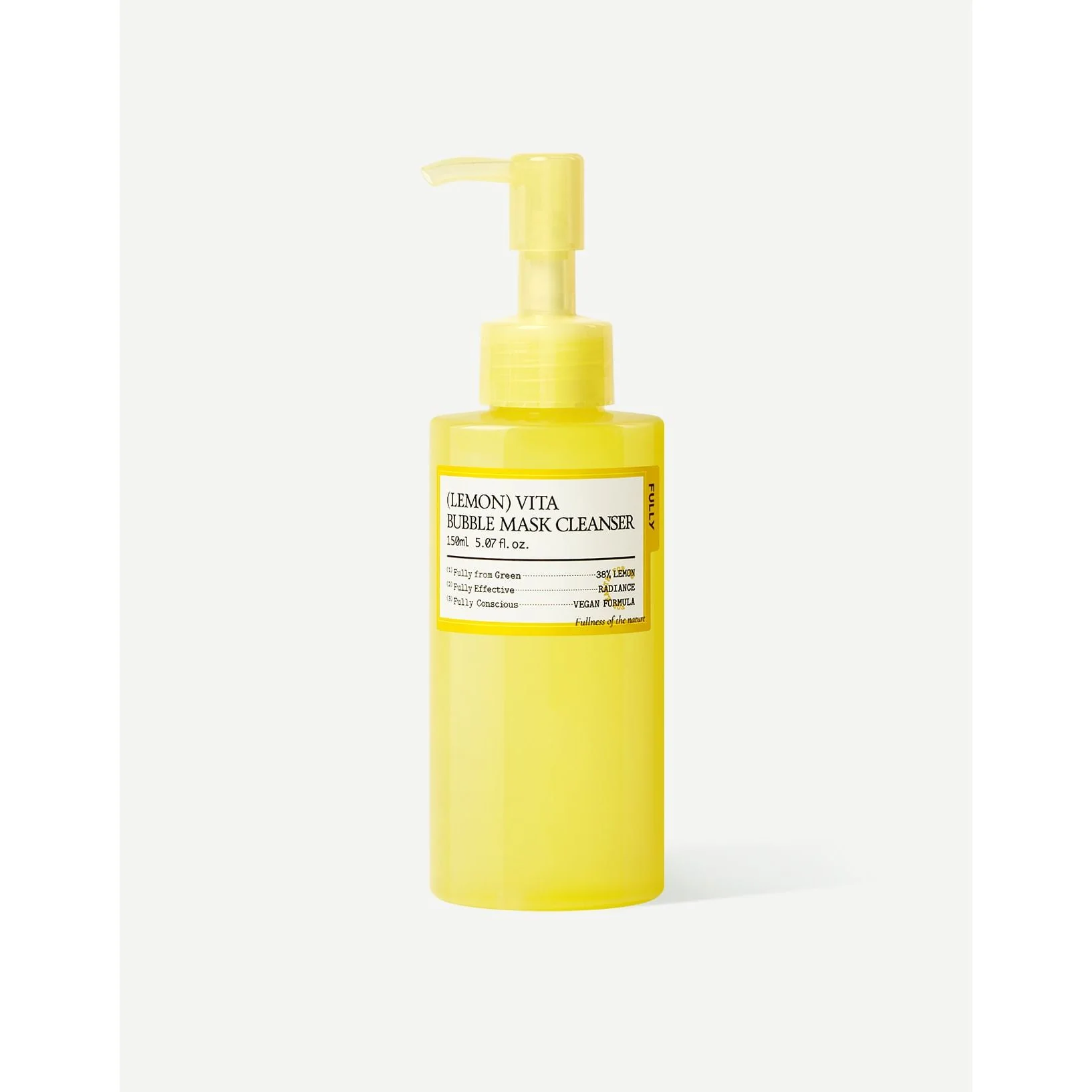 FULLY Lemon Vita Bubble Mask Cleanser 150ml