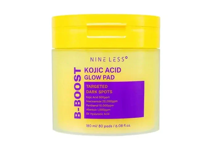 NINELESS B-Boost Kojjic Acid Glow Toner Pad (80 pads)