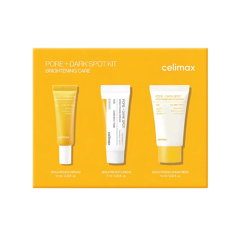 CELIMAX Pore + Dark Spot Brightening Kit (3 Items)