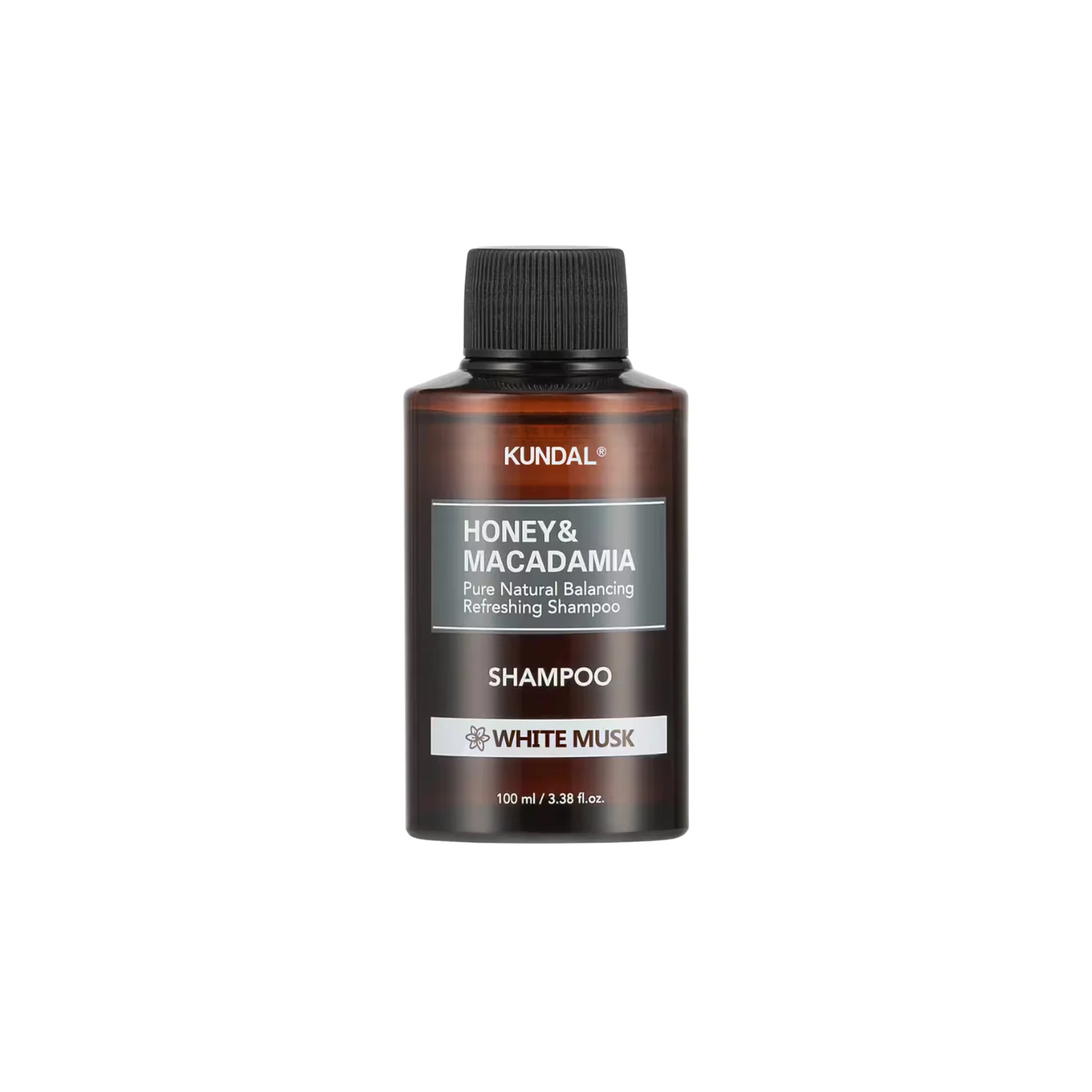 KUNDAL HONEY & MACADAMIA NATURE SHAMPOO (WHITE MUSK) 100 ML