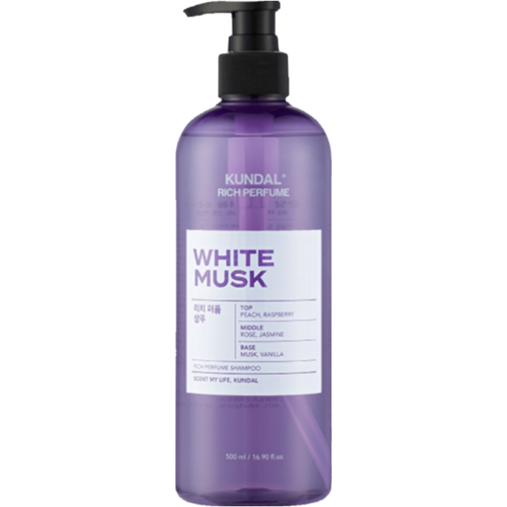 Kundal Rich Perfume Shampoo White Musk 500ml