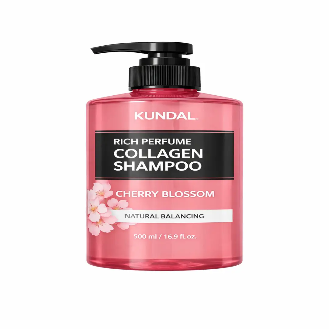 Kundal Rich Perfume Collagen Shampoo Cherry Blossom 500ml
