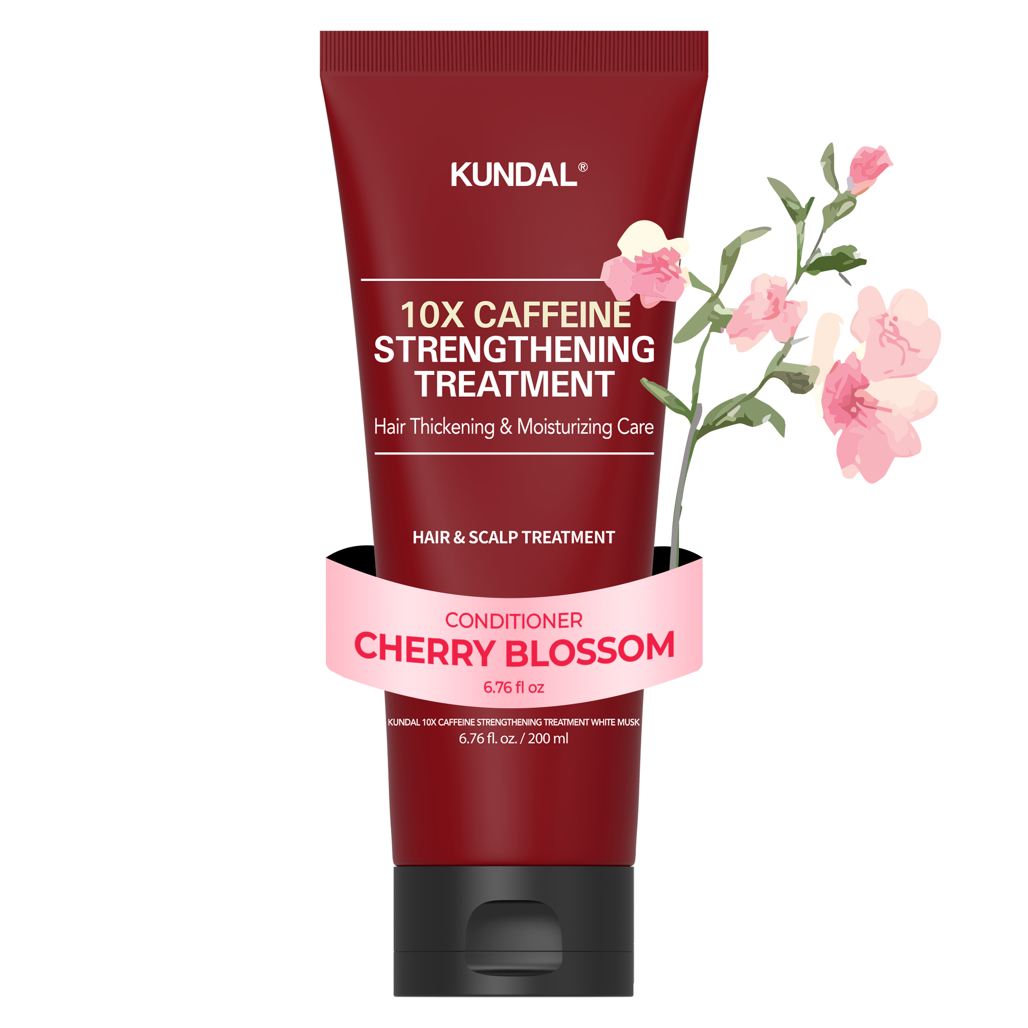 Kundal 10X Caffeine Strengthening Treatment Cherry Blossom 200ml