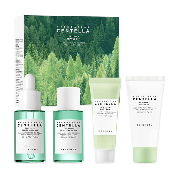 SKIN1004 Madagascar Centella Tea Trica Travel Kit (4 Items)