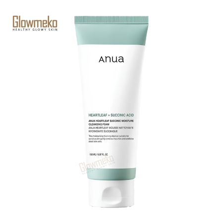 Anua Heartleaf Succinic Moisture Cleansing Foam 150ml