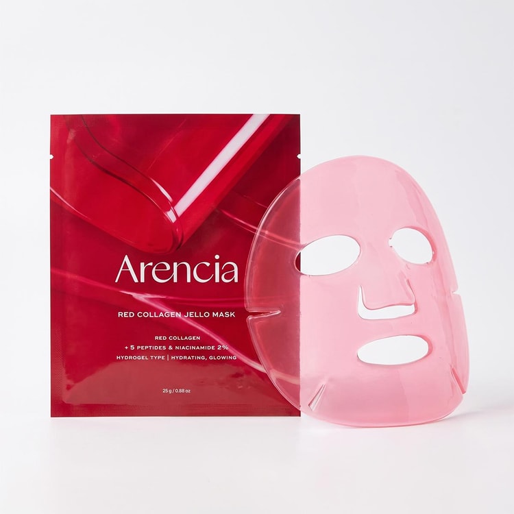 Arencia Red Collagen Jello Mask  25g