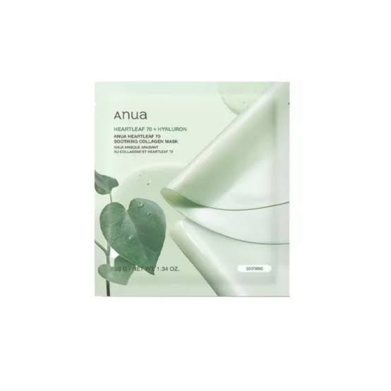 Anua Heartleaf 70 Soothing Collagen Mask 38g