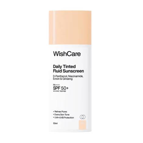 WishCare Daily Tinted Fluid Sunscreen PA++++ SPF 50+ 50ml L103