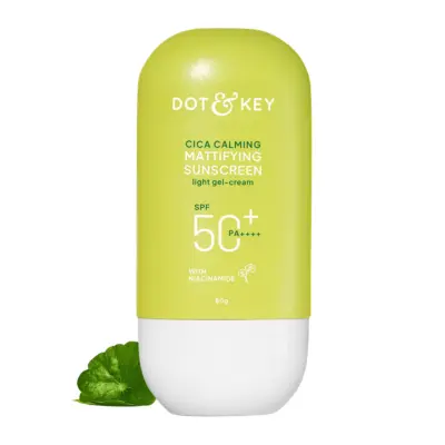 Dot & Key CICA Calming Mattifying Sunscreen SPF 50 PA++++ 80gm